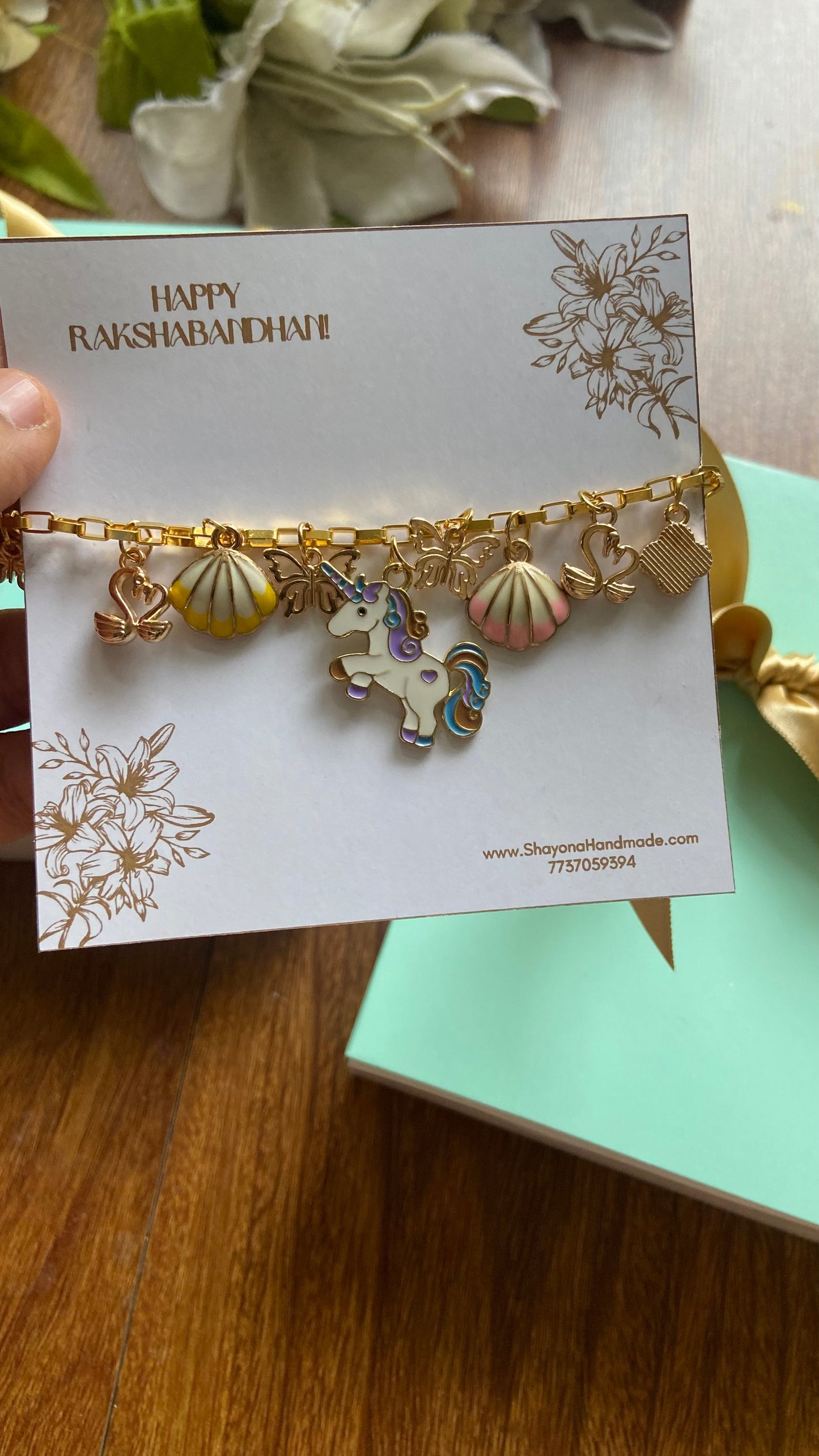 Chanchal – Charm Bracelet Rakhi