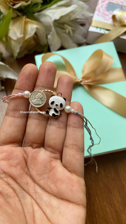 Panda Love with Silver coin