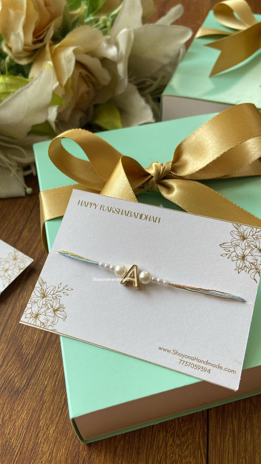 AKSHARBANDH – Custom Initial Rakhi